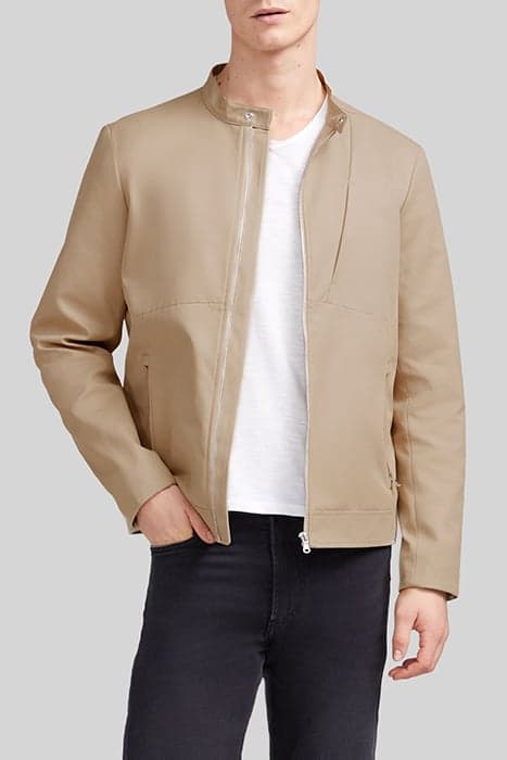 BEIGE SHORT JACKET WITH ZIPPED POCKETS by IKKS