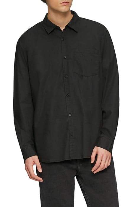 S.OLIVER-QS SHIRTS BLACK by s. Oliver