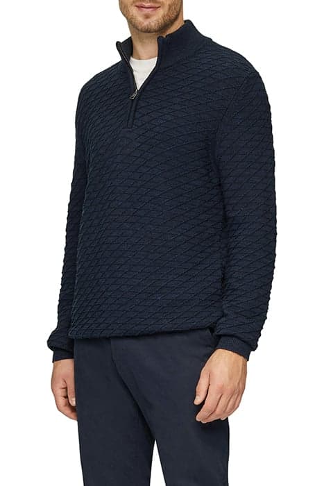 S.OLIVER PULLOVER BLUE-MARINE by s. Oliver