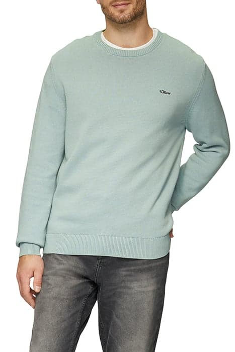 S.OLIVER PULLOVER GREEN-MINT by s. Oliver