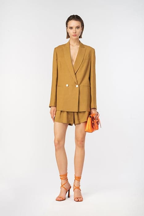 EFFIMERO JACKET MUSTARD by PINKO