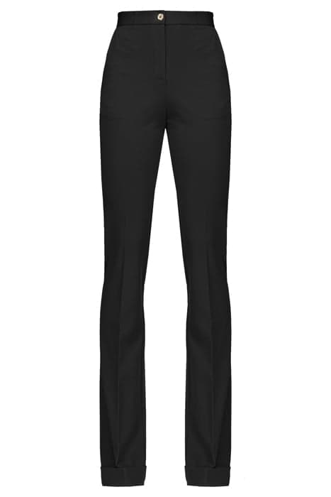 PRAGMATICO TROUSERS LIMO BLACK by PINKO