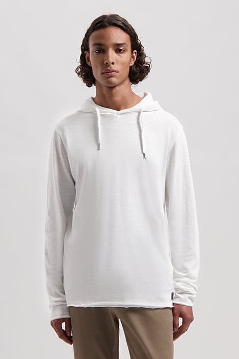 DS_NEWMAN HOODY WHITE WHITE by Dstrezzed