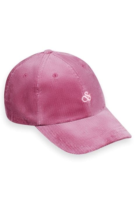 CORDUROY LOGO CAP DAHLIA by Scotch & Soda