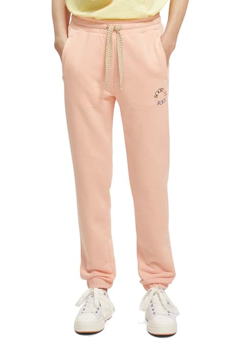 LOGO SWEAT PANTS BLUSH PEACH by Scotch & Soda