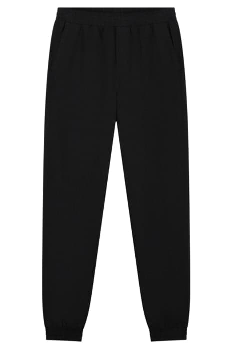 NIGEL TWILL TROUSERS BLACK by NIK & NIK