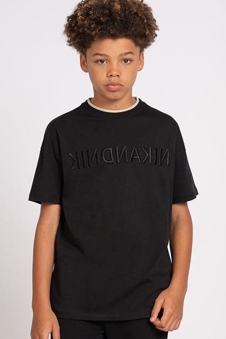 MIRROR T-SHIRT BLACK by NIK & NIK