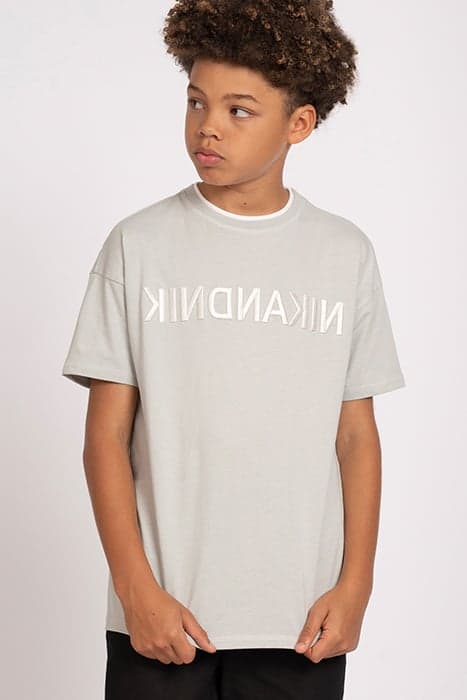 MIRROR T-SHIRT STORM GRAY by NIK & NIK