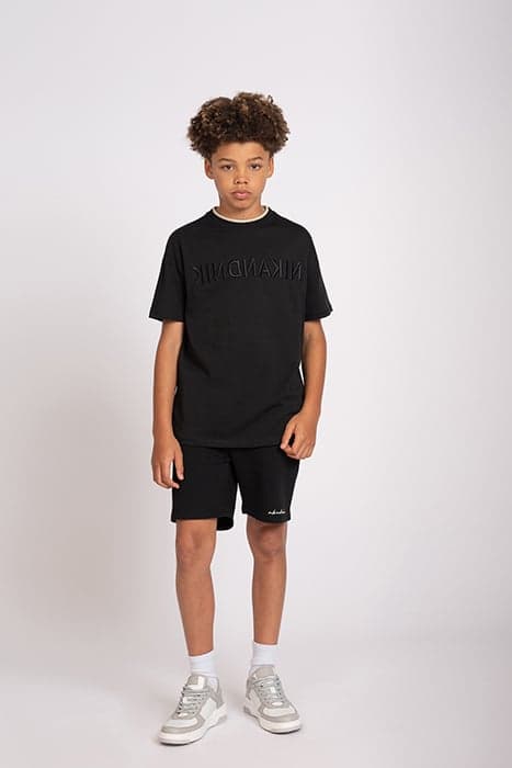 LIAM SWEAT SHORT BLACK by NIK & NIK