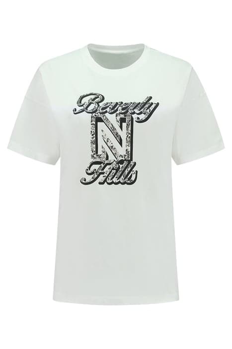 BEVERLY T-SHIRT STAR WHITE by NIKKIE