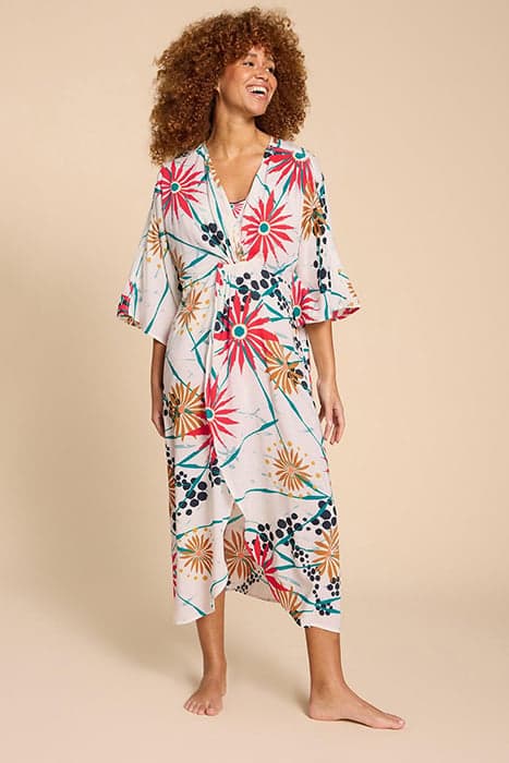 CLEO KIMONO IVORY MULTI by White Stuff