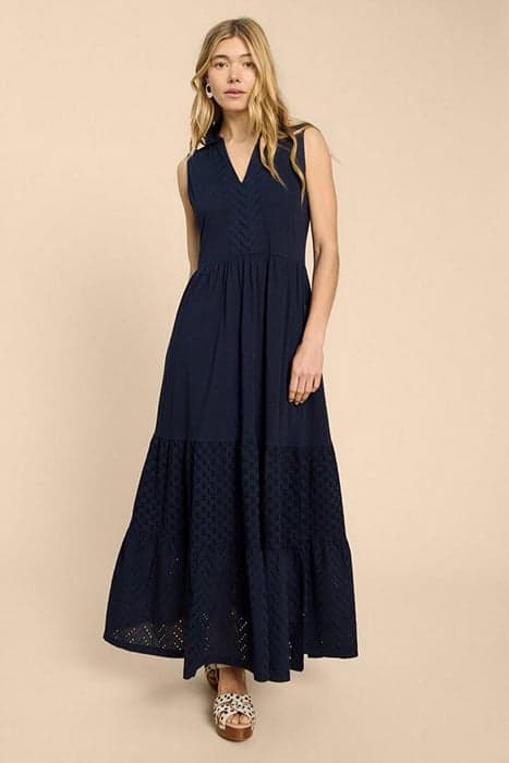 KEIRA MAXI JERSEY DRESS DARK NAVY by White Stuff