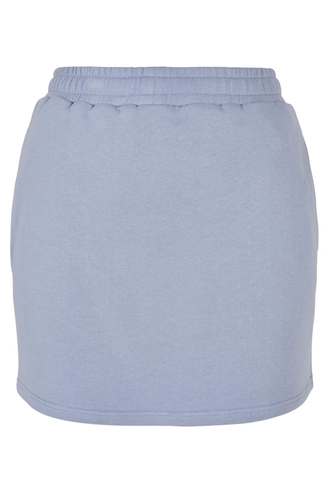 LADIES ORGANIC TERRY MINI SKIRT VIOLABLUE 1