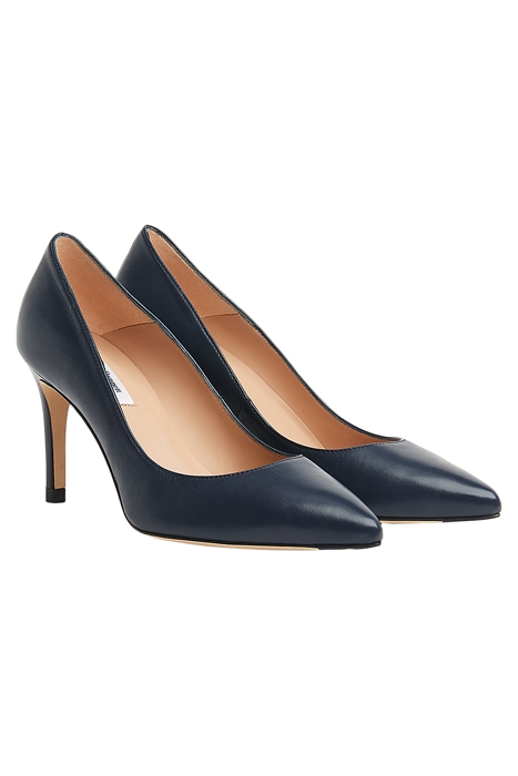 FLORET COURT HEEL NAVY 2