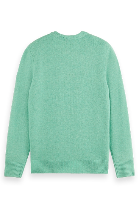 REGULAR FIT SOFTY-KNIT MELANGE PULL ABSINTHE 5
