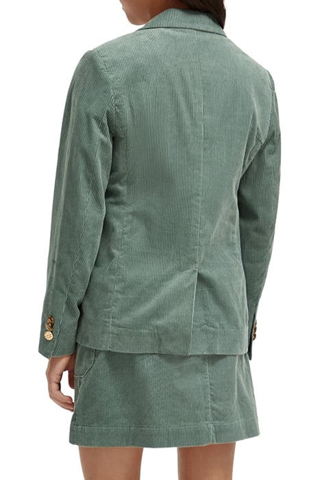 LIGHTWEIGHT CORDUROY BLAZER ARCHIVE GREEN 2