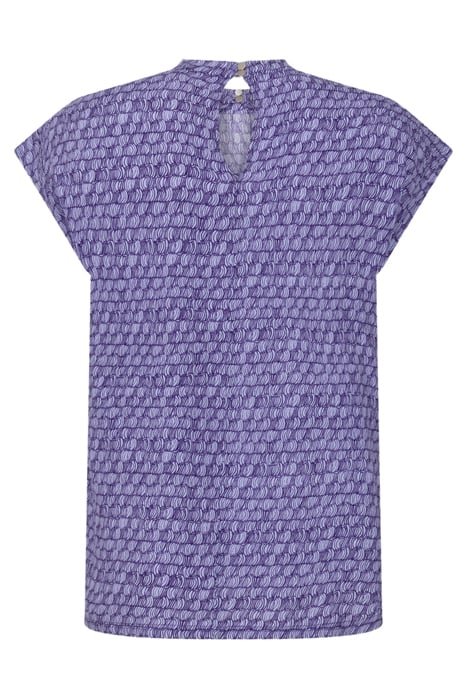 BLOUSE WOVEN SHORT SLEEVES BABY LAVENDER 6