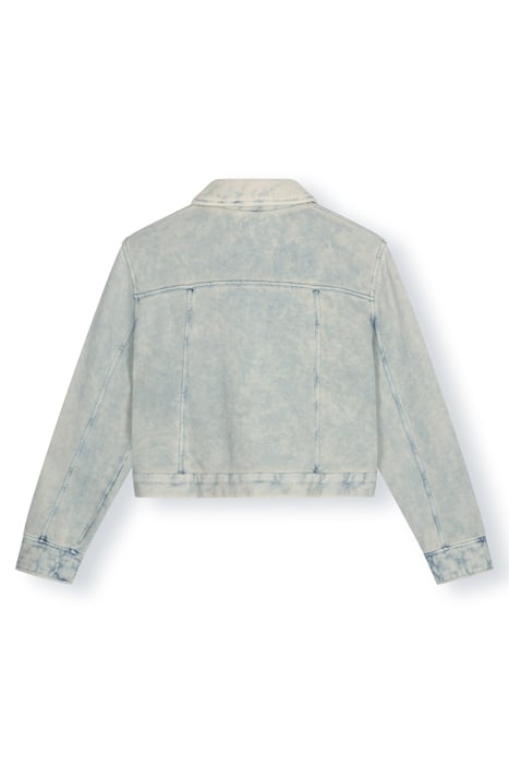 WASHED CROPPED JACKET 5