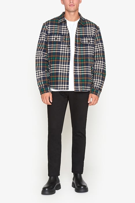 SIEVEN CHECK GREEN TREE TOP 3