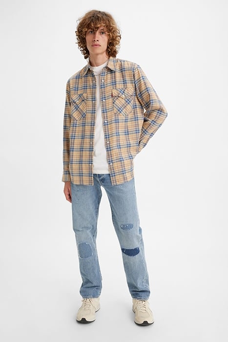 501 STRAIGHT JEANS BLUE 5