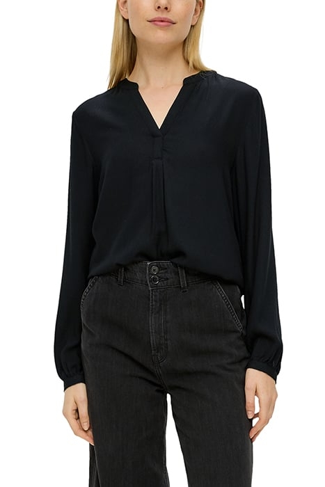 S.OLIVER BLOUSES BLACK 1