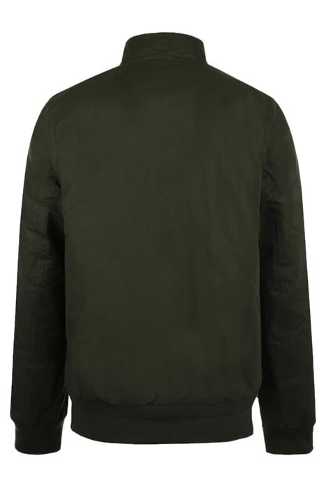COTTON BOMBER PINE GREEN 2