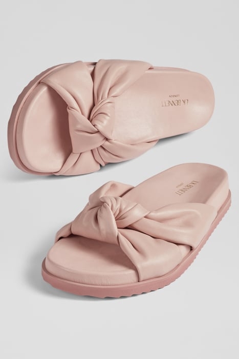 FS VALENCIA LEATHER KNOT PINK 2