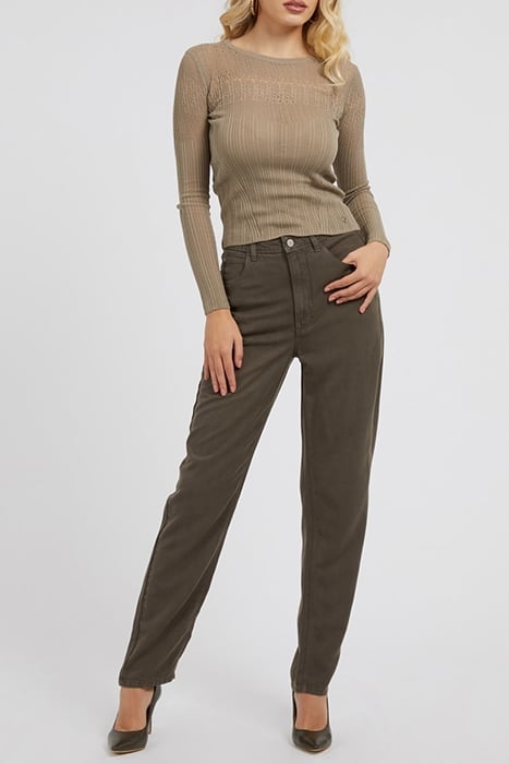 MOM JEAN ASPHALT GREEN 3