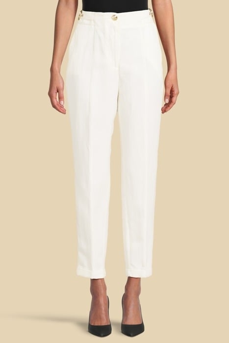 GISELLE PANT PALE STRAIGHT PEARL 1