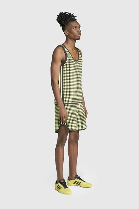 ADIDAS X WALES BONNER – KNIT VEST SEMI FROZEN YELLOW/NIGHT B 2