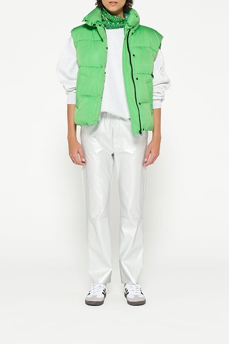 PADDED VEST APPLE GREEN 2