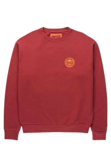 HIGHSNOBIETY X COCA-COLA ZERO SUGAR – CREWNECK BURGUNDY 3