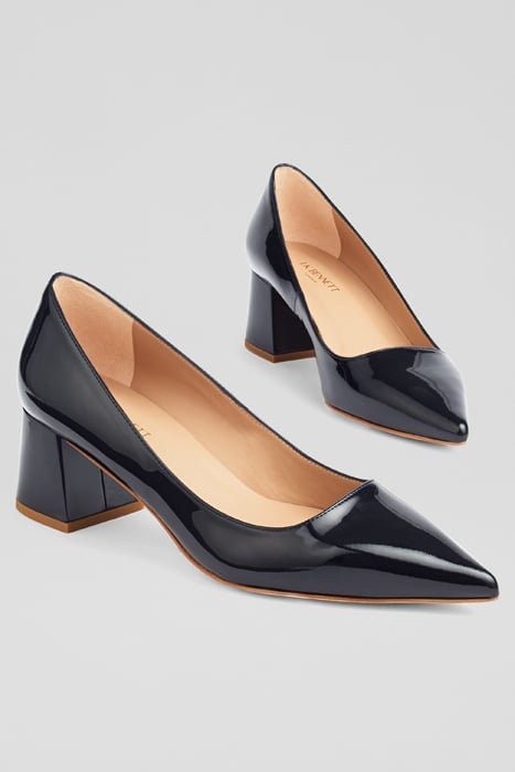 SLOANE POINTED PUMP NAVY 3