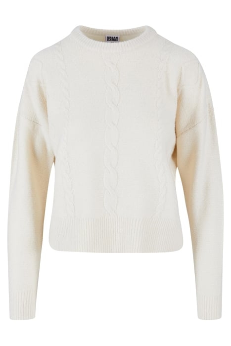 LADIES CABEL KNIT SWEATER SAND 4