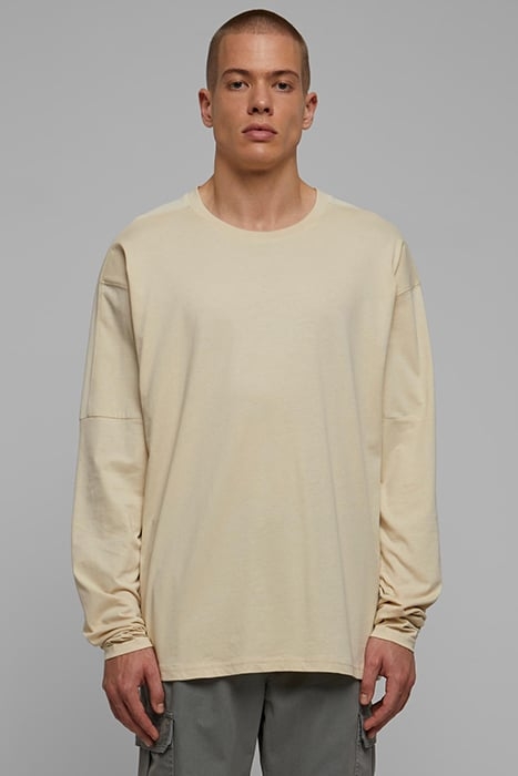 RAGLAN BACK LONGSLEEVE SAND 1