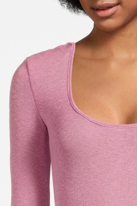 ABBRUSTOLIRE BODY JERSEY LUREX FUXIA/PINK 5