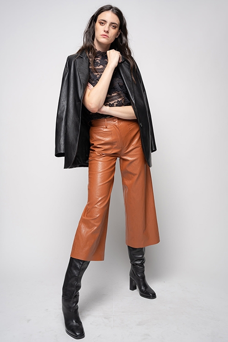 CAMPO COULOTTE SIMILPELLE WASH BROWN PATINA BROWN 3