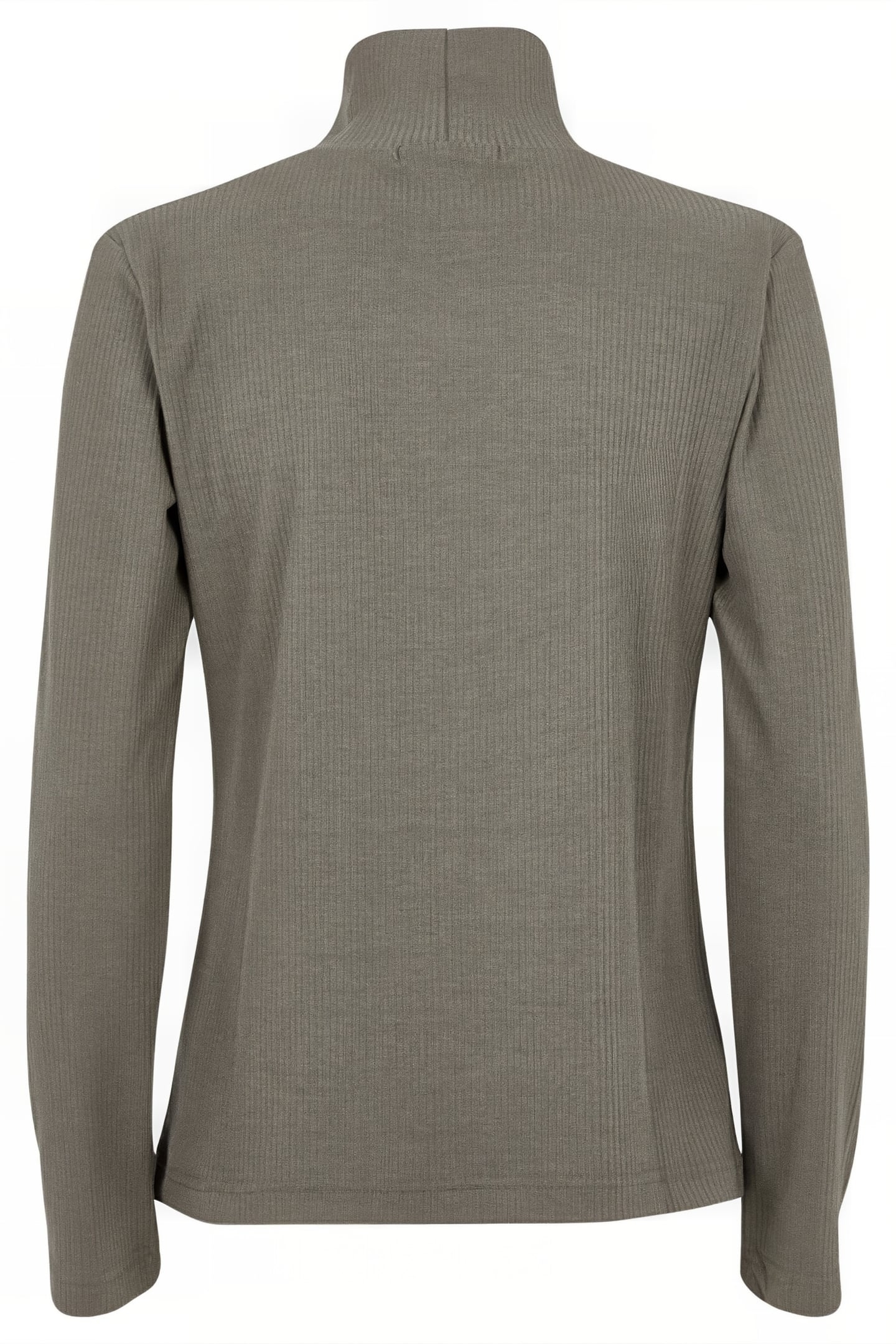 TALIE MODAL JERSEY HIGH NECK TOP DEEP MOSS 2