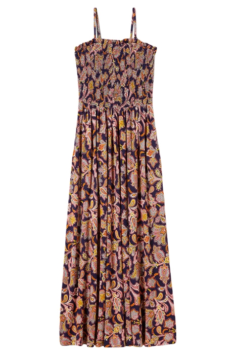 STRAPLESS JERSEY MAXI DRESS NAV 7