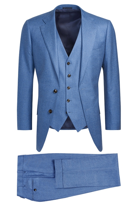 LIGHT BLUE THREE-PIECE LAZIO SUIT 2