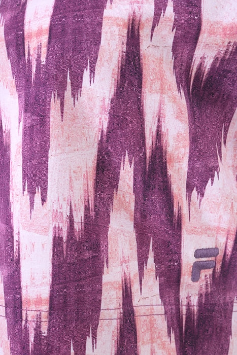 CATTENOM AOP TEE PURPLE ABSTRACT ETNO AOP 5