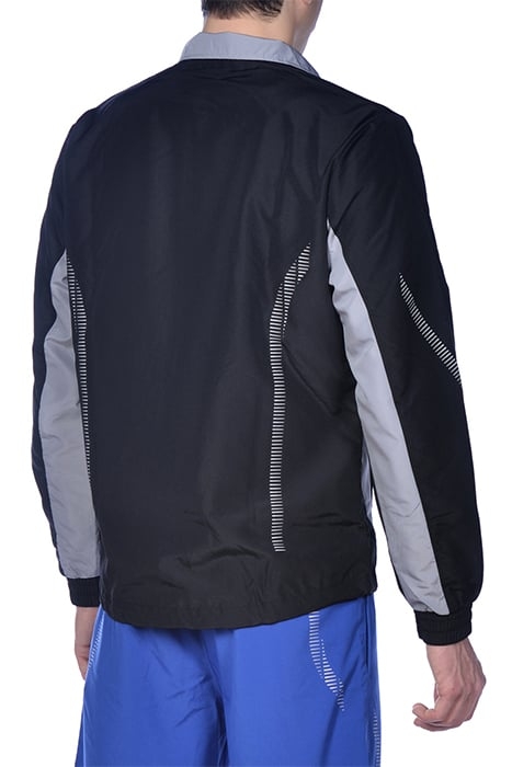 TL WARM UP JACKET BLACK GREY 7