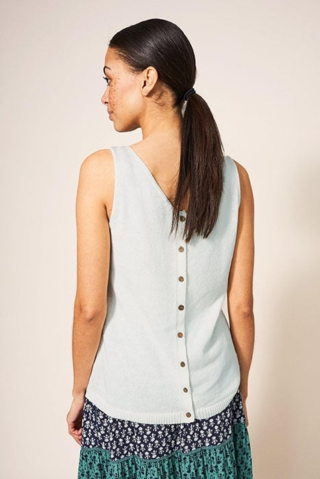 DAISY KNITTED VEST LIGHT NATURAL 2