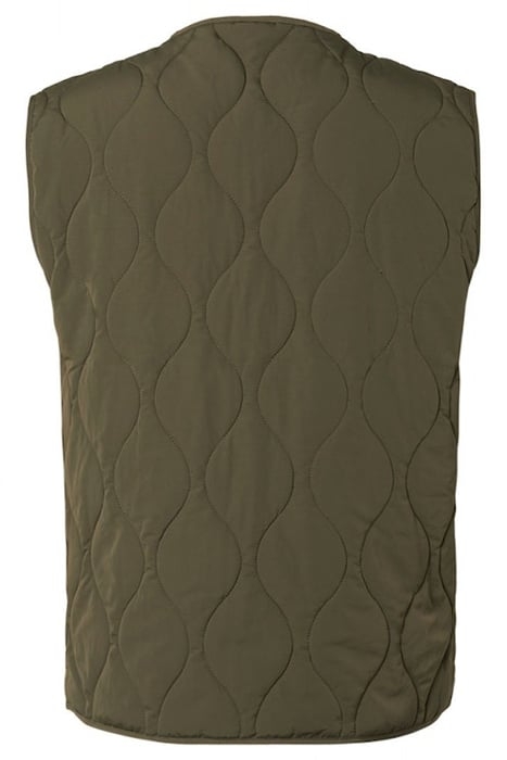 GILET PADDED FULL ZIPPER ARMY 5