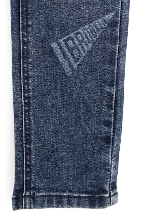 BOYS’ BLUE SLIM JEANS WITH PRINT 5