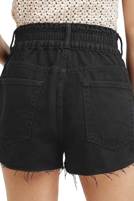 HAILEY DENIM SHORT WASHED BLACK 7