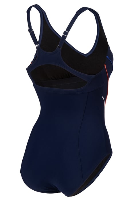 WOMEN'S BODYLIFT SWIMSUIT MARINA EYE BAC NAVY-BRIGHT BLUE-PE 7