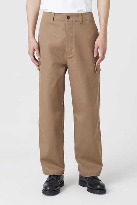 COVE CROPPED PANTS BROWN SUGAR 1