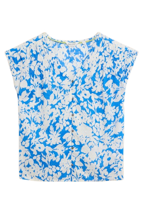 RAE COTTON VEST BLUE 3