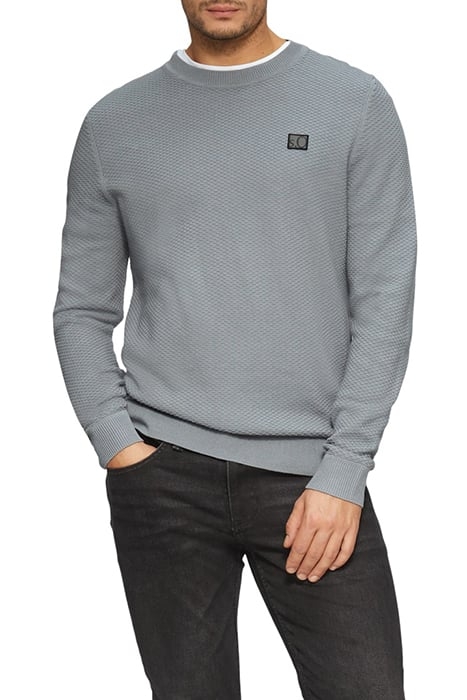 S.OLIVER PULLOVER GREY/BLACK 1